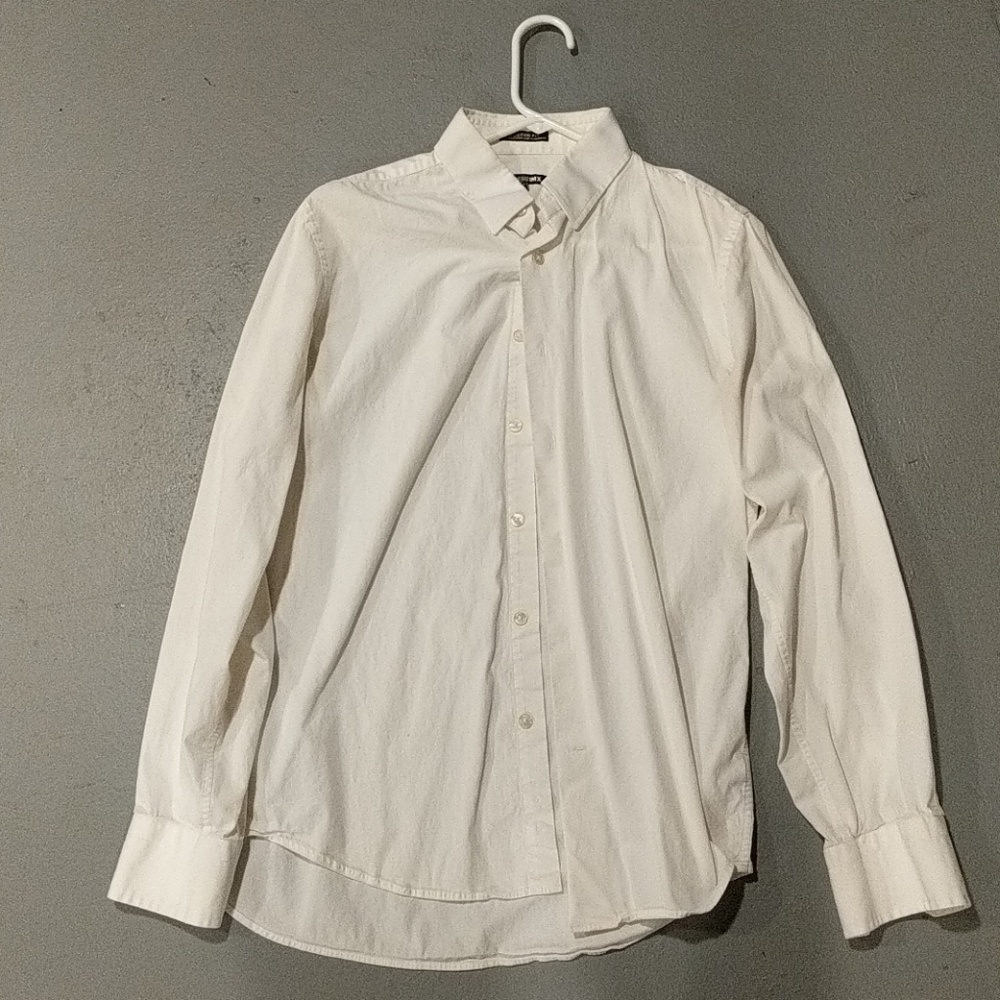 Express Mens Dress Shirt White